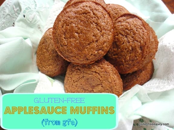Gluten-Free Applesauce Muffins