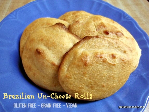 Gluten-Free Vegan Brazilian Un-Cheese Rolls Gluten Free Easily