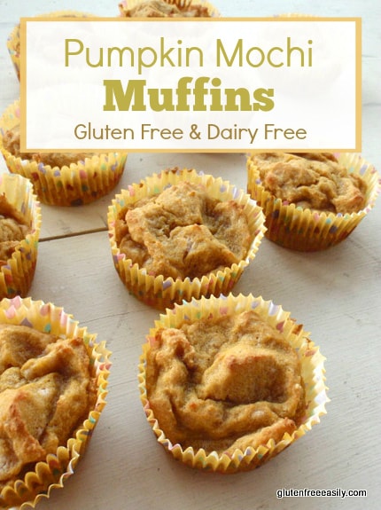 If you love mochi and are also a pumpkin fan, these Pumpkin Mochi Muffins are the absolute right muffins for you! They only get better over time! [from GlutenFreeEasily.com] (photo)