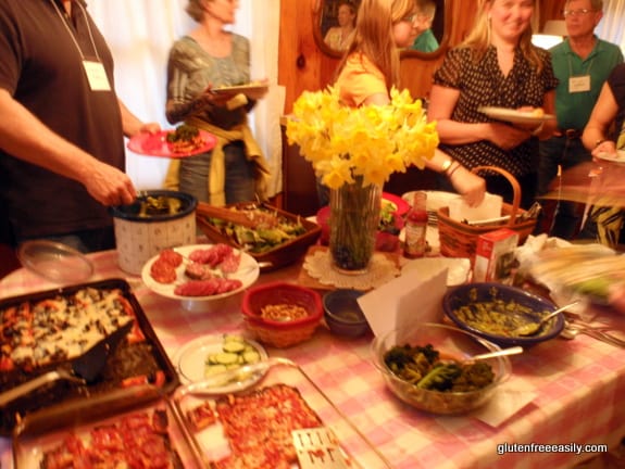 Digging In at Gluten-Free Support Group Meeting