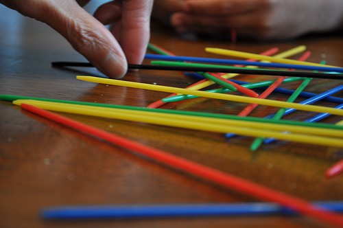 Self care with movement. Moving with a purpose. The original Pick up Sticks game.