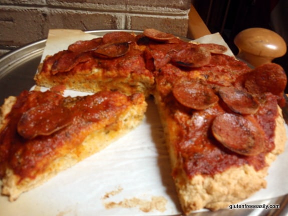 grain free, gluten free, thick crust, pizza, recipe, Brittany Angell, Real Sustenance