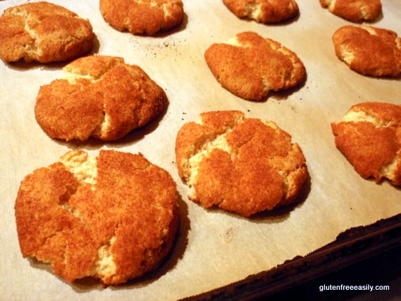 Adopt A Gluten-Free Blogger, The Mommy Bowl, Deanna, snickerdoodles, gluten free, vegan, dairy free, egg free, cookies
