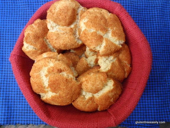 The Mommy Bowl, Deanna, Adopt A Gluten-Free Blogger, snickerdoodles, gluten free, vegan, dairy free, egg free, cookies