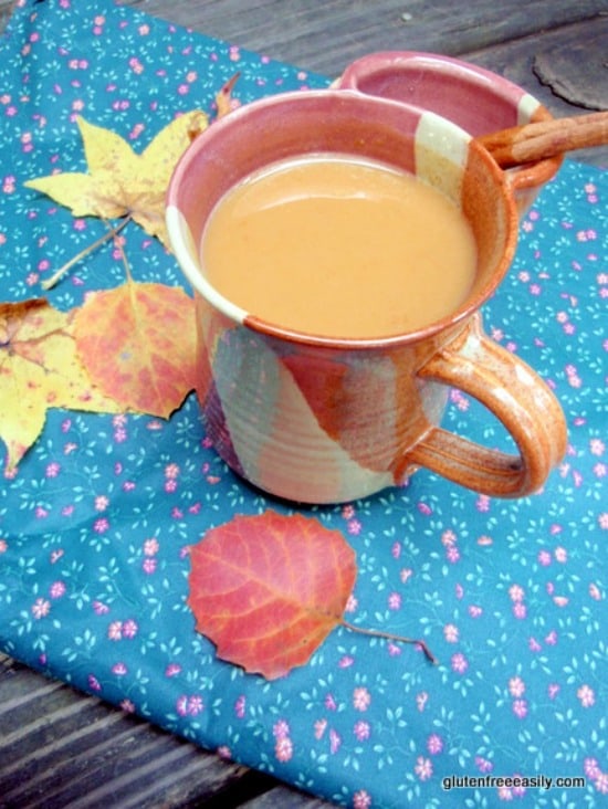Heaven in a mug, and ideal for fall! Use pumpkin butter for an even richer flavor. Pumpkin Kahlua Maple Latte [from GlutenFreeEasily.com] (photo)