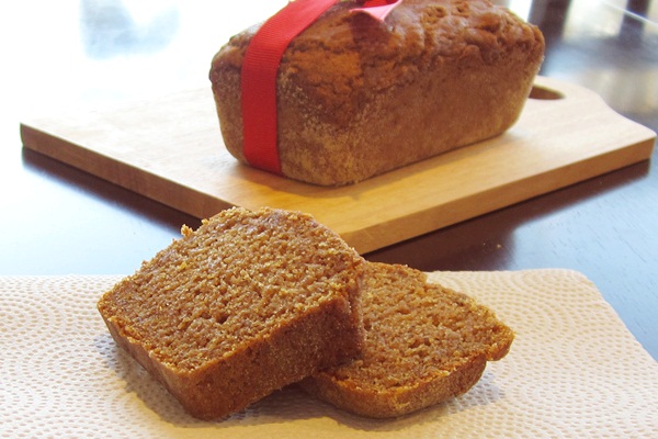 Perfect Pumpkin Bread from Go Dairy Free