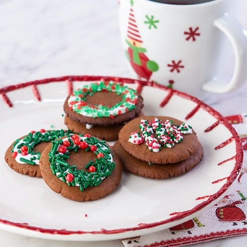 Holiday Moravian Spice Cookies from Gluten-Free Jewish Cooking with Gluten-Free Canteen's Book of Nosh: Baking for the Jewish Holidays & More. GF Jewish cooking in your kitchen at its best! 