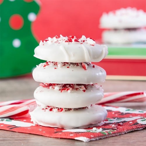 Gluten-Free Peppermint Bark Cookies from Gluten-Free Jewish Cooking with Gluten-Free Canteen's Book of Nosh: Baking for the Jewish Holidays & More. GF Jewish cooking in your kitchen at its best! 