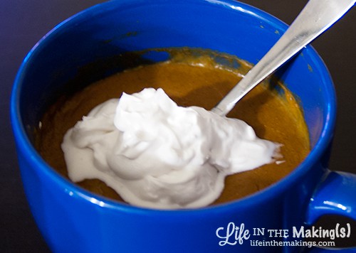 Microwave Gluten-Free Pumpkin Pudding from Life in the Making(s)