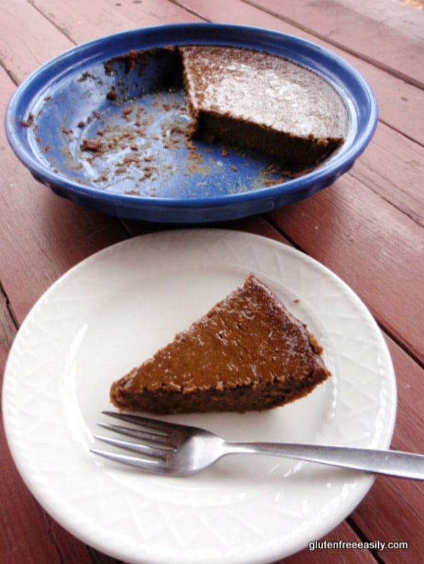 Crustless Pumpkin Butter Pie [from GlutenFreeEasily.com] (photo)
