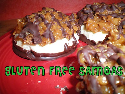 gluten free, Girl Scout cookies, Samoas, desserts, all gluten-free desserts, best gluten-free dessert recipes, free gluten-free dessert recipes, Betsy Thompson, Gluten-Free Betsy