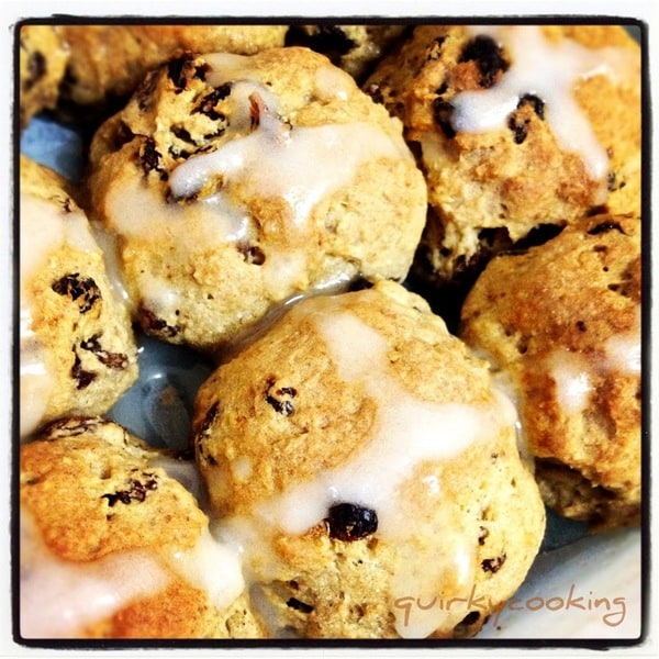 These beautiful Gluten-Free Hot Cross Buns have a very surprising ingredient!
