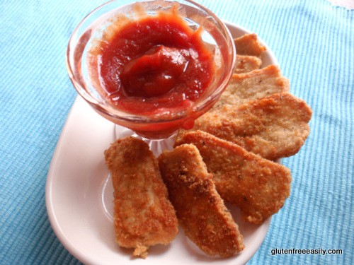 These Paleo Pork Chips (think very skinny pork chops!) are so quick and easy to make! Choose some tasty dipping sauces to go with them. (photo)