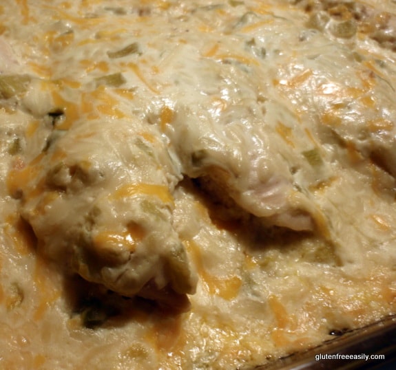 Gluten-Free Green Chile Chicken Casserole