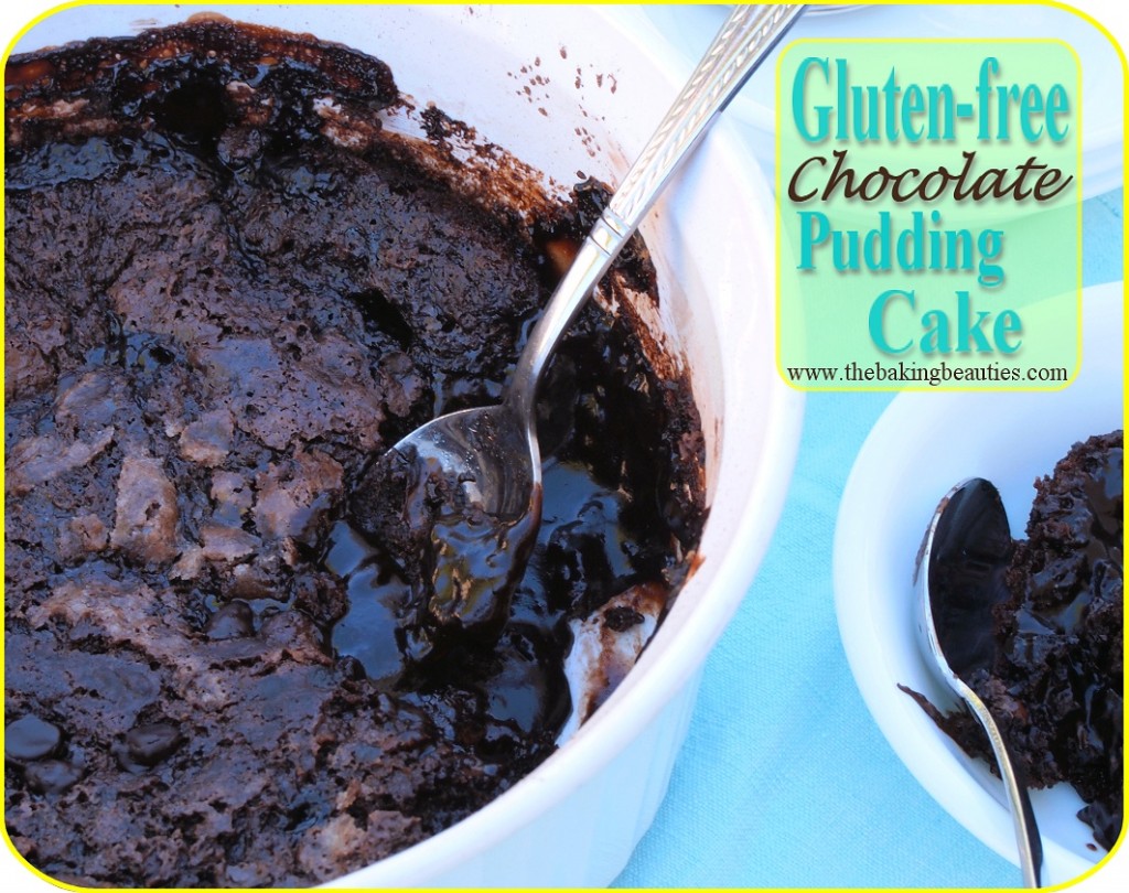 Gluten-Free Chocolate Pudding Cake from The Baking Beauties [featured on AllGlutenFreeDesserts.com]