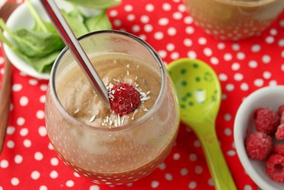 Chocolate Raspberry Creme Smoothie