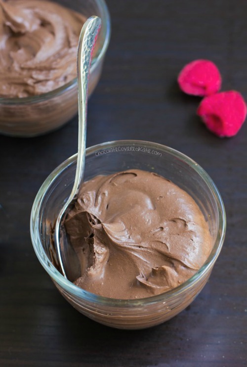 Gluten-Free Healthy Chocolate Pudding from Chocolate-Covered Katie [featured on AllGlutenFreeDesserts.com]