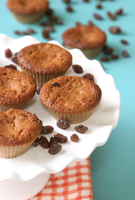 Gluten-Free Dairy-Free Almond Butter Raisin Chocolate Cookie Cakes