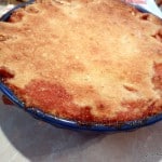 Easy Gluten-Free "Crustless" Peach Pie [from GlutenFreeEasily.com]