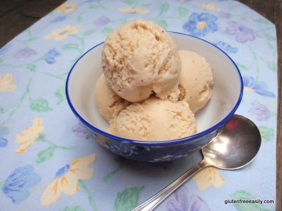 Homemade banana ice cream is one of the easiest and most luscious. My family loves it! There's an easy dairy-free option, too. [from GlutenFreeEasily.com] (photo)