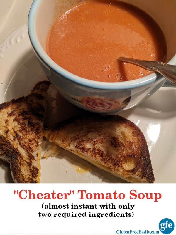 Cheater Tomato Soup Recipe (Almost Instant with Just Two Ingredients)