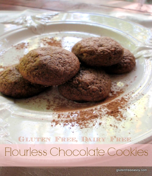 Gluten-Free Flourless Chocolate (Cocoa) Cookies Gluten Free Easily