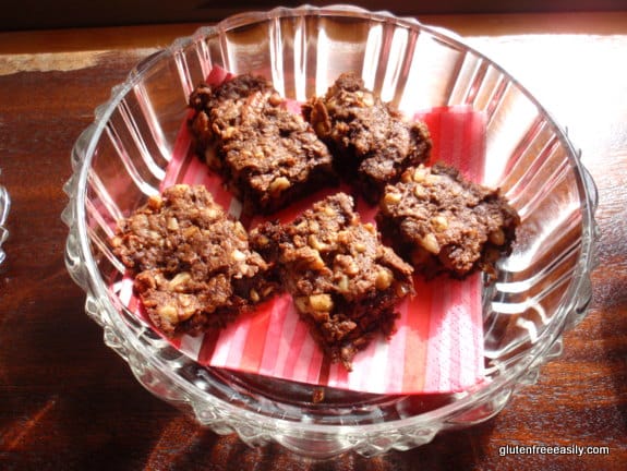 Gluten-Free Paleo Vegan Flourless Triple Nut Seed Brownies Gluten Free Easily