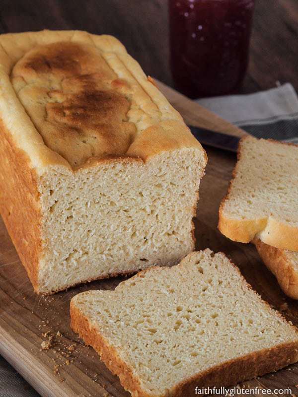 Gluten-Free Millet Sandwich Bread. Bake in your oven or your bread machine. [featured on GlutenFreeEasily.com]