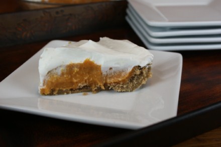 Pumpkin Cream Pie from Lynn's Kitchen Adventures