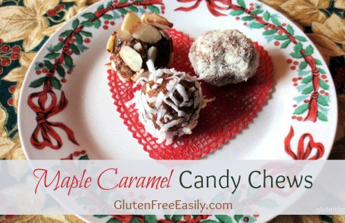 Maple Caramel Candy Chews from gluten free easily