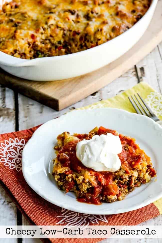 Easy Mexican Casserole Made with Beans and Tortilla Chips