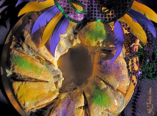 Gluten-Free King Cake for Mardi Gras