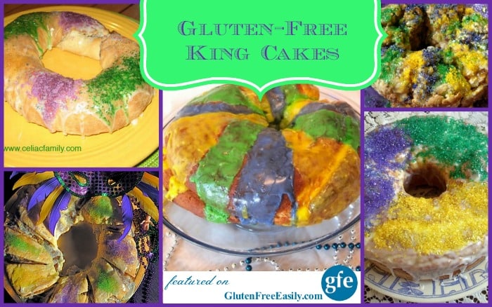 Your choice of gluten-free King Cakes for Mardi Gras! Even one that is grain free and paleo! Laissez les bons temps rouler!