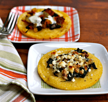 Gluten-Free Polenta Pizza from The Perfect Pantry