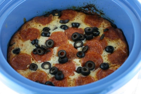 Gluten-Free Puffy Pizza Casserole from A Year of Slow Cooking