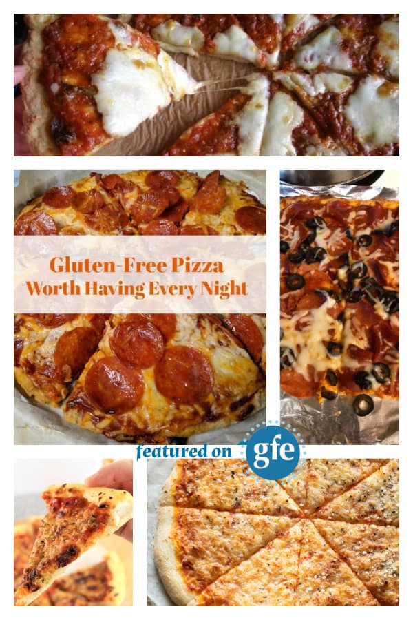 Top 30+ gluten-free pizza crust recipes featured on Gluten Free Easily. Part 1 of the Gluten-Free Pizza Party.
