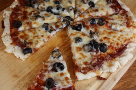 Gluten-Free Pizza from Lynn's Kitchen Adventures