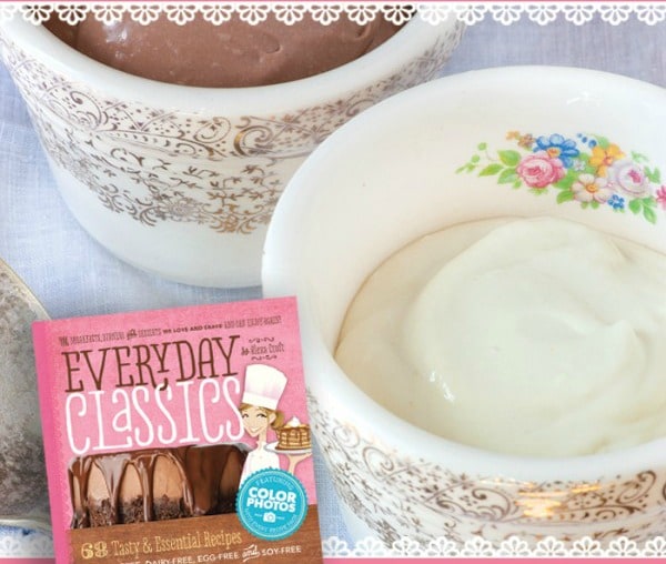 Dairy-Free Vanilla Pudding from Alexa Croft's Everyday Classics. [featured on GlutenFreeEasily.com]