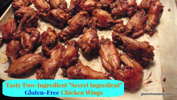 Tasty Two Ingredient Gluten Free Chicken Wings Are Sure To Please