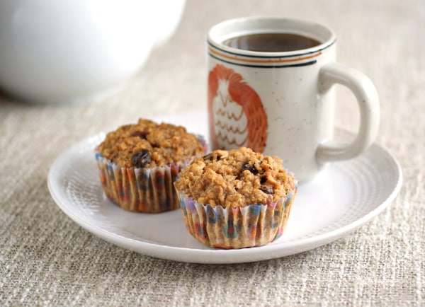 Apple Quinoa Breakfast Muffins from Ricki Heller. One of many fabulous Gluten-Free Mother's Day Brunch Recipes!