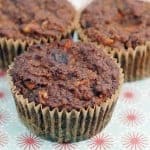 Gluten-Free Carrot Banana Muffins from Elana's Pantry. These are super healthy and super delicious muffins! Gluten free, grain free, dairy free, sugar free (fruit sweetened), and paleo. [featured on GlutenFreeEasily.com]