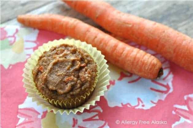 Delicious Paleo Carrot Cake Muffins. These muffins are so very delicious that nobody will even realize that they're healthy!