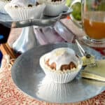 Gluten-Free Chai Tea Muffins with Glaze.
