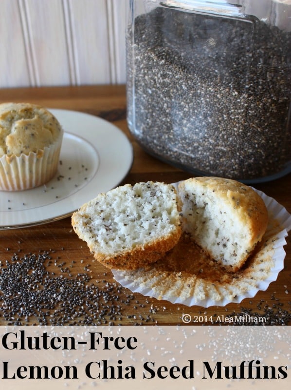 Gluten-Free Lemon Chia Seed Muffins from Alea Milham Premeditated Leftovers