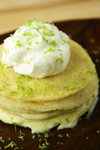 Gluten-Free Key Lime Crepes