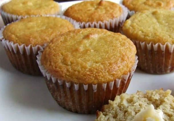 Paleo Sweet “Cornbread” Muffins