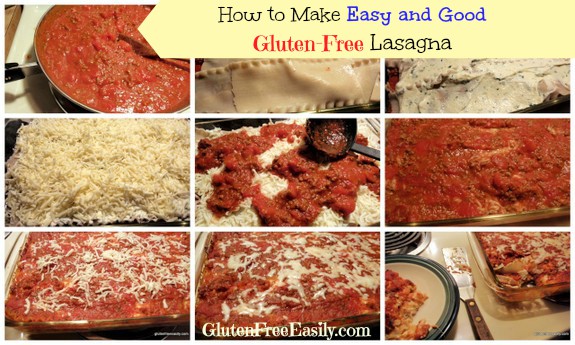 How to Make Easy and Good Gluten-Free Lasagna Gluten Free Easily Tutorial