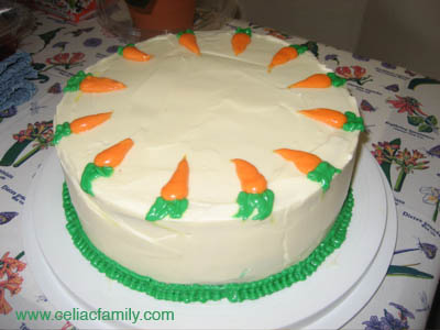 My Best Gluten-Free Carrot Cake from Celiac Family
