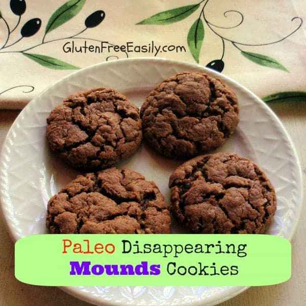 Paleo Disappearing Mounds Cookies Gluten Free Easily