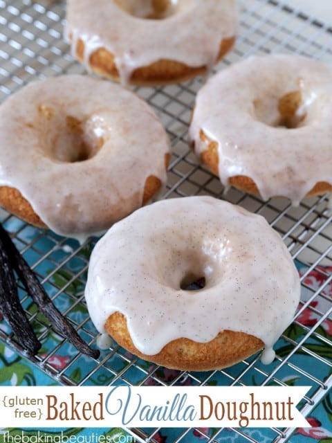 Gluten-Free Baked Vanilla Doughnuts The Baking Beauties